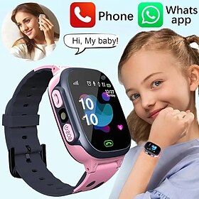 kinderhorloges bellen kinderen smart watch kinderen sos waterdichte smartwatch klok simkaart locatietracker kinderhorloge