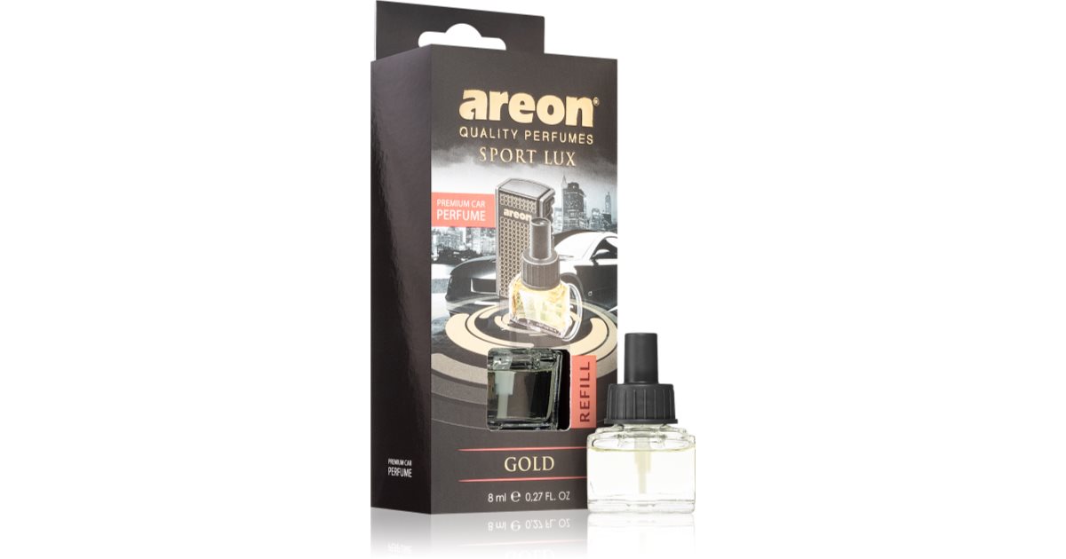 Areon Car Black Gold Edition Car Air Freshener Refill 8ml