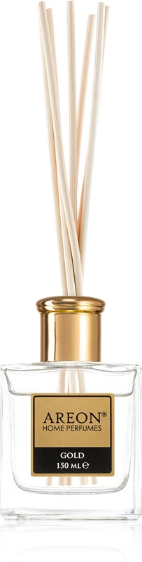 Areon Difusor de aroma para perfumes de hogar Gold con recarga 150 ml