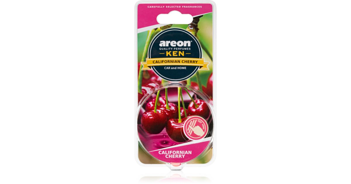 Areon Ken Californian Cherry Car Air Freshener 30g