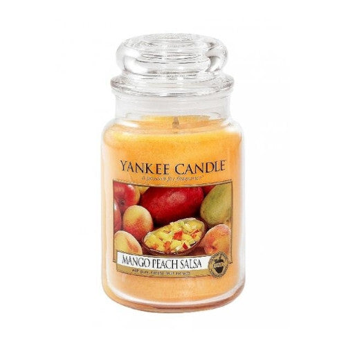 Yankee Candle Aromatic Candle Mango and Peach Sauce 623 g