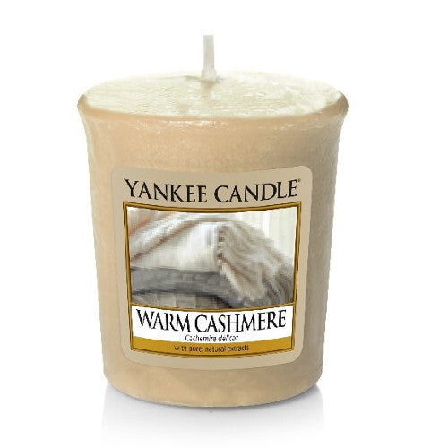 Yankee Candle Votivkerze mit warmem Kaschmirduft, 49 g