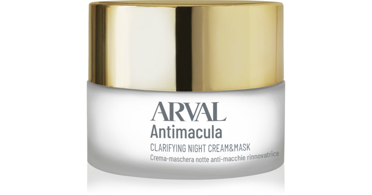 Arval Antimacula regenererende nattkremmaske mot hudflekker 50 ml