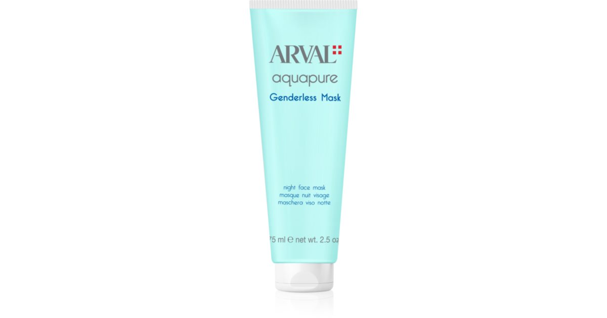 Arval aquapure genderless mask night face mask tb 75 ml
