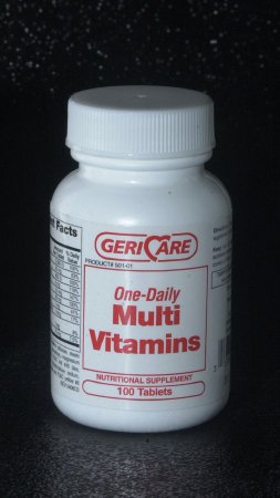 Geri-Care Multivitamin Supplement 100 Count 12 Bottle - Case
