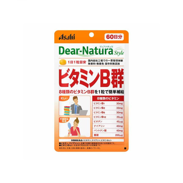 Asahi - Dear Natura Style Vitamin B 60 Days Supply - 60 tablets