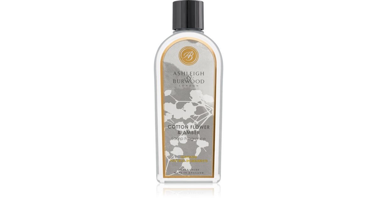 Ashleigh & Burwood London I Bloom Refill för bomullsblomma och bärnsten för katalytisk lampa 500 ml
