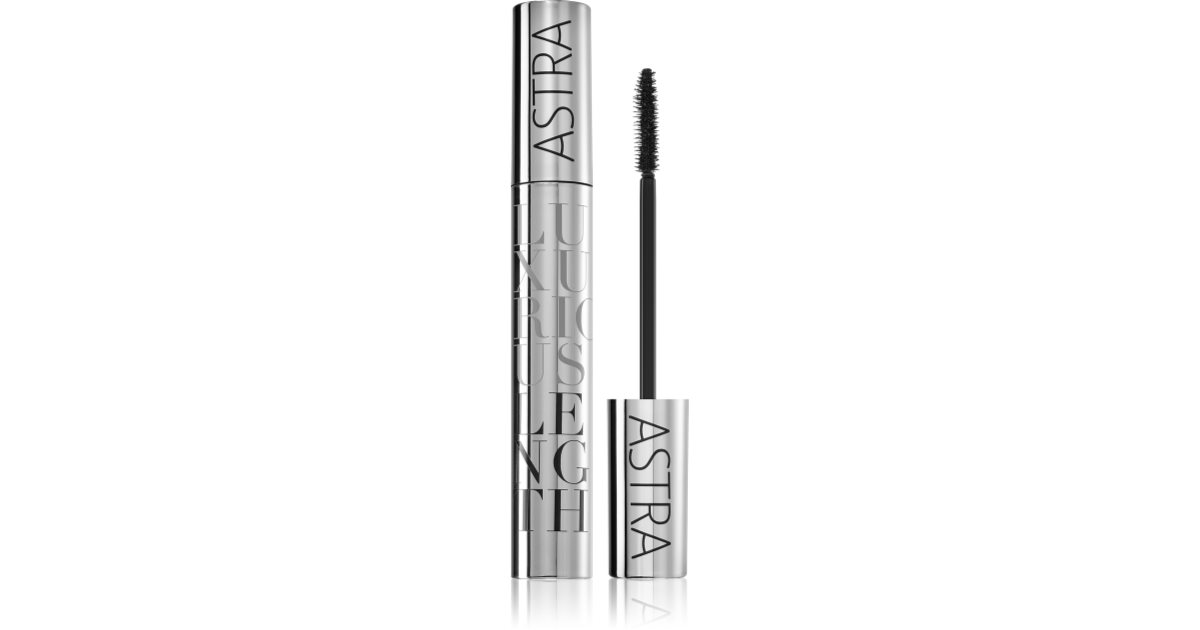 Astra Make-up Luxurious extra black lengthening mascara Deep black 8 ml