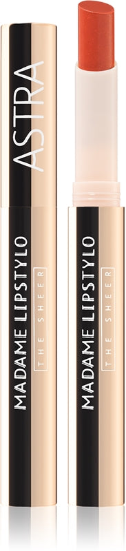 Astra Make-up Madame Lipstylo The Sheer glossy læbestift til voluminøse læber farve 06 90'erne Bisou 2 g