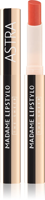 Astra Make-up Madame Lipstylo The Sheer glossy læbestift til voluminøse læber farve 02 Voilà Le Nude 2 g