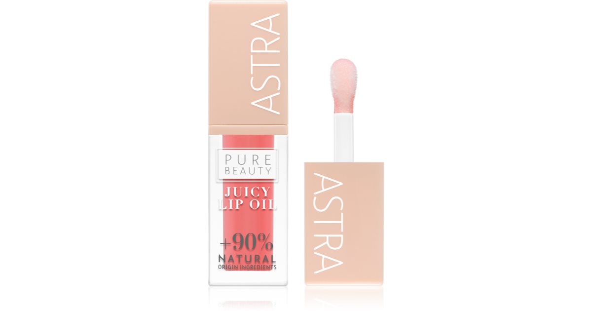 Astra Make-up pur Beauty Saftiger, nährender Lipgloss, Farbe 01 Pfirsich, 5 ml