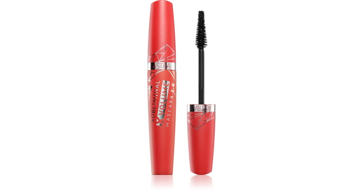 Astra Make-up Subliminal volumizing and lengthening mascara black color 11 ml