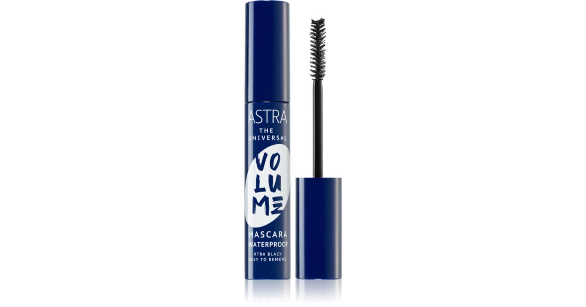 Astra Make-up Universal Volume Waterproof Volumizing Mascara Color Extra Black 13 ml