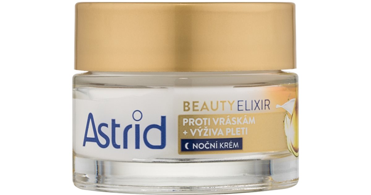 Astrid Beauty Elixir pleiende anti-rynke nattkrem 50 ml