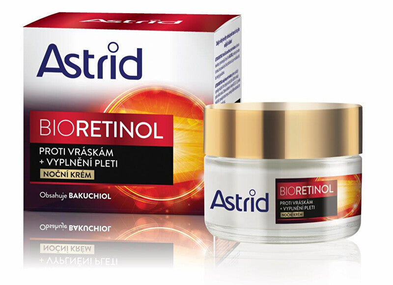 Astrid Anti-wrinkle night cream to fill the skin Bioretinol 50 ml