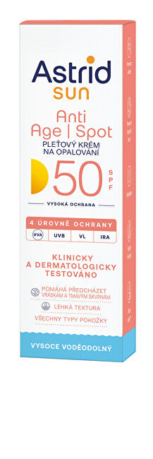 Astrid Solskyddsmedel SPF 50 Anti-aging I Spot 50 ml