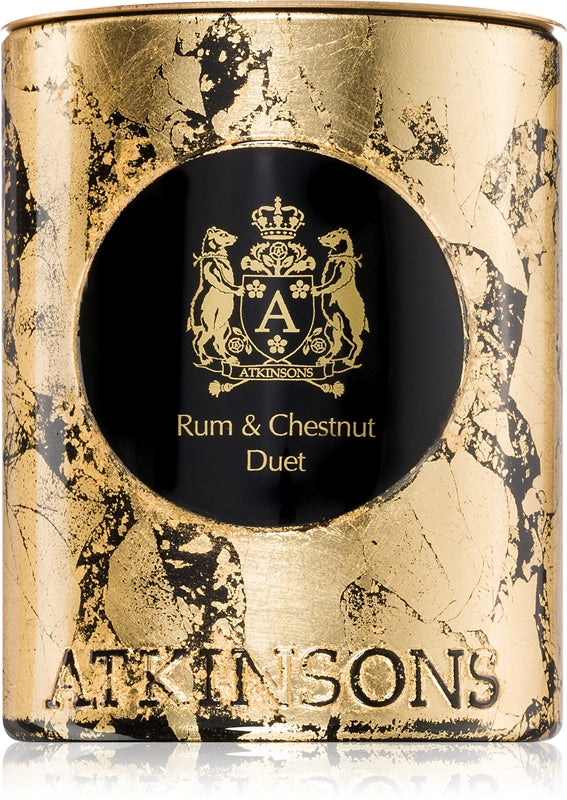 Atkinsons Rum & Chestnut Duet doftljus 200 g