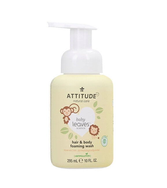 Attitude Baby Leaves (foaming cleanser for hair and body) 295 ml