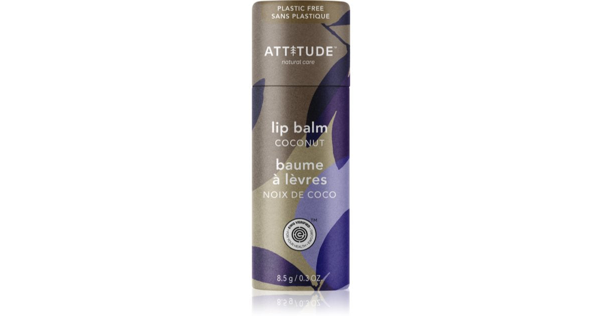 Attitude Leaves natural coconut lip balm 8.5 g