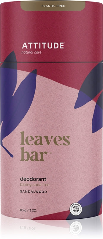 Attitude Leaves solid deodorant without aluminum salts Sandalwood 85 g