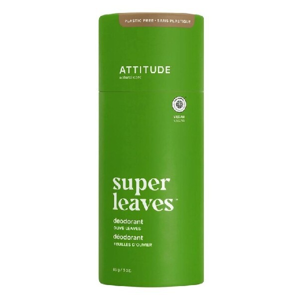 Attitude Deodorante solido naturale Super Leaves - foglie di ulivo 85 g