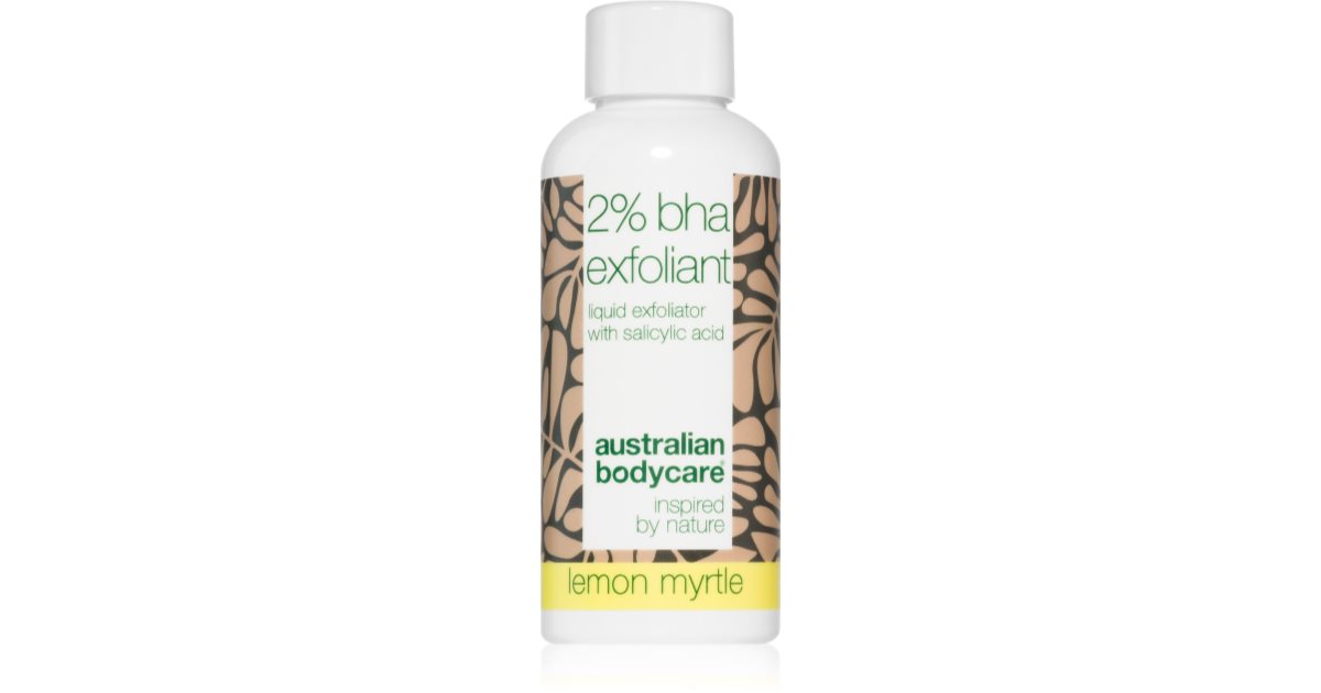Australian Bodycare Tea Tree Lemon Myrtle delikatny tonik złuszczający do skóry tłustej i mieszanej 55 ml