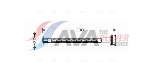 Dryer, air conditioning AVA QUALITY COOLING CND225