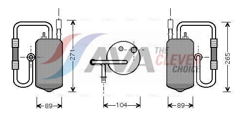 Dryer, air conditioning AVA QUALITY COOLING FDD349