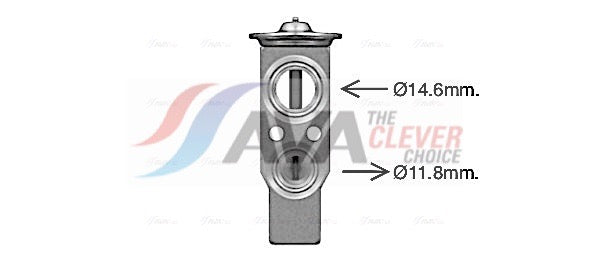 Expansion Valve, air conditioning AVA QUALITY COOLING FT1479