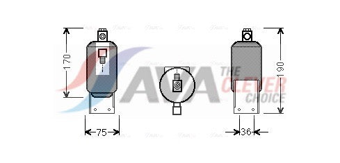 Dryer, air conditioning AVA QUALITY COOLING VND292