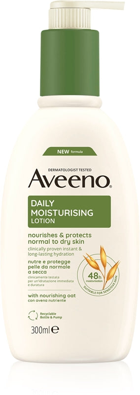 Aveeno Daily Moisturizing Body Lotion (Normal to Dry Skin) - 300ml