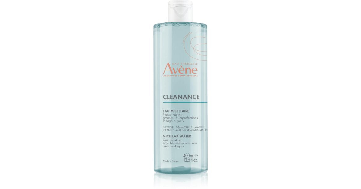 Avène Cleanance Micellar Water Mattifying Cleanser 400ml
