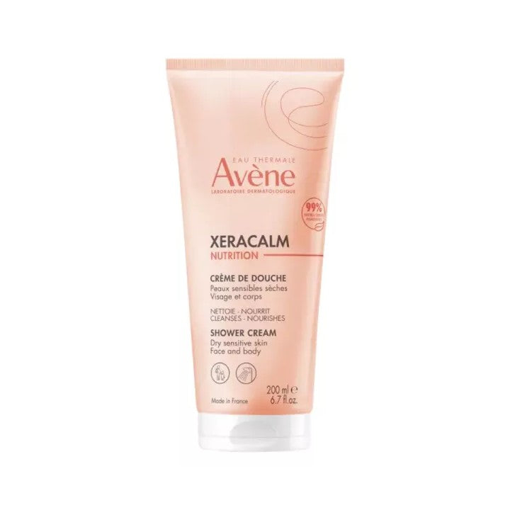 Avène Xeracalm Nutrition dusjkrem for tørr sensitiv hud 200ml