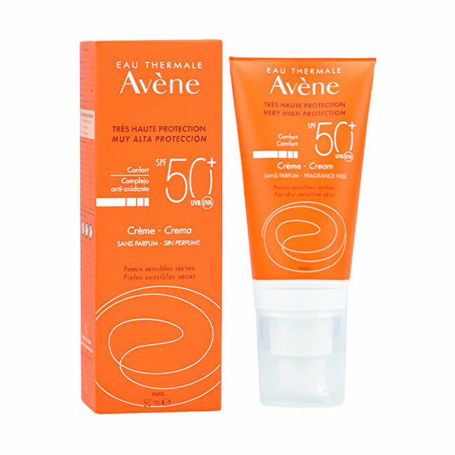 Avène Protective cream for dry and sensitive skin without perfume SPF50 + 50 ml