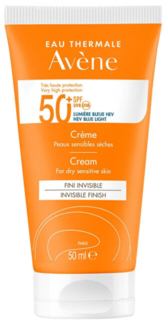 Avène Protective cream for dry and sensitive skin SPF 50+ (Very High Protection) 50 ml