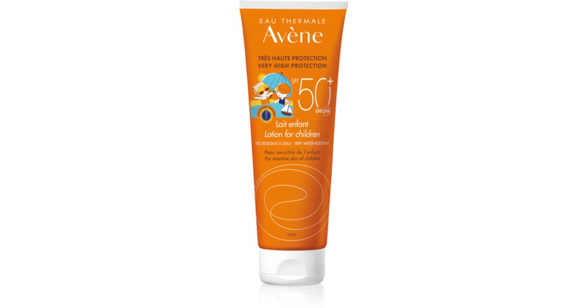 Avène Leche Solar Infantil leche bronceadora SPF 50+ a partir de 2 años y más 250 ml