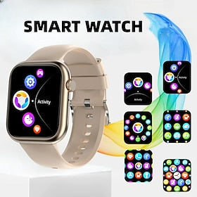 G104 Relógio inteligente 1.83 polegada Relógio inteligente Bluetooth Podômetro Aviso de Chamada Monitor de Atividade Compatível com Android iOS Feminino Mascul