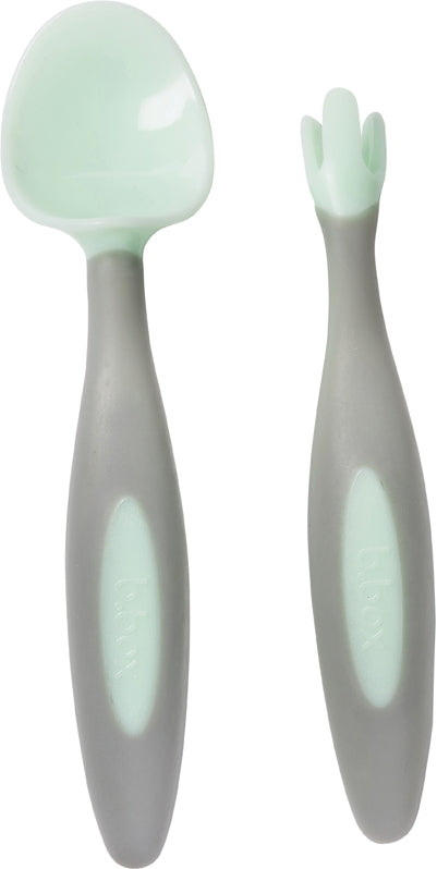 B.Box Gelato Cutlery cubiertos infantiles Pistacho 9m+ 2uds