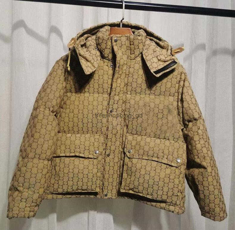 Men Designers Jackets Down Parkas Hooded letter embroidery jacquard clothes Stand Collar mens Coats Outerwear Clothing Womens Sweater