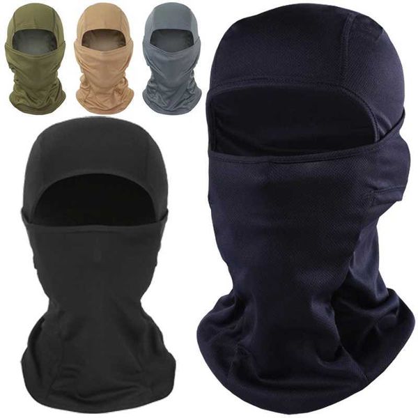 Outdoor military tactics Balaclava bicycle windproof full face mask for outdoor hunting hiking motorcycle full face mask Y240923