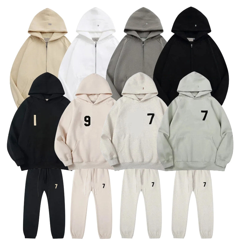 Designer Men&#039;s Tracksuits Autumn Hip-Hop Cotton Top Classic High-street Loose Set Causal Size S-XL