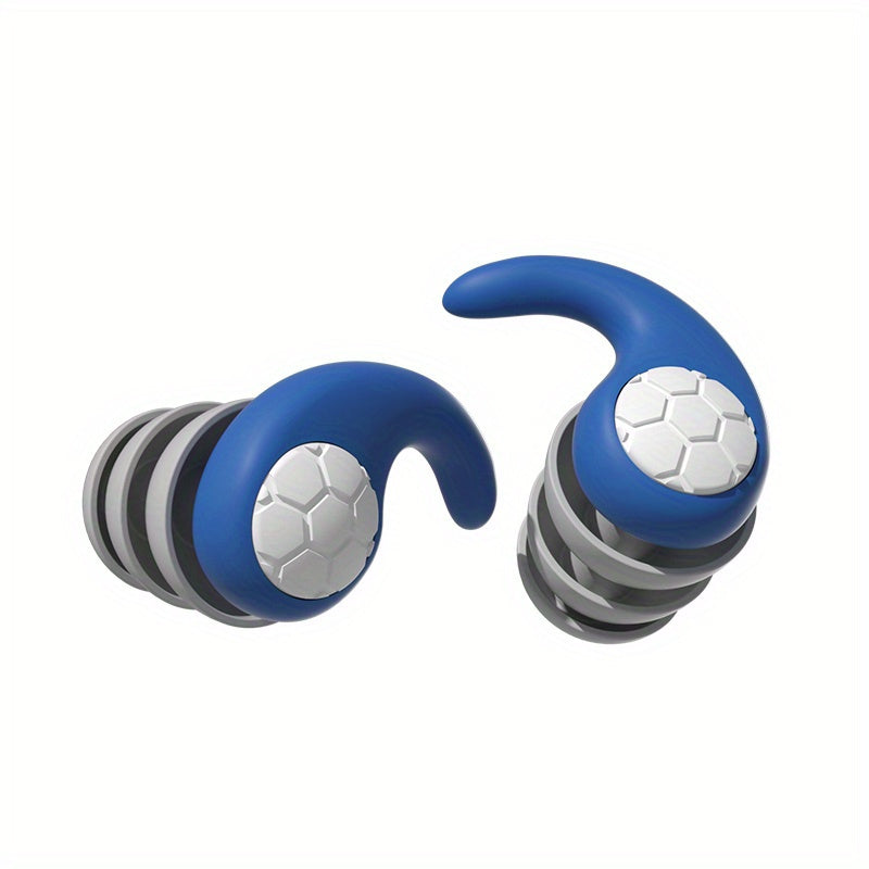 TEMU 1 Pair Of High- Earplugs - Comfortable And Durable, Suitable For Swimming And Diving, Reusable, Non-destructive Design, Suitable For Adults,