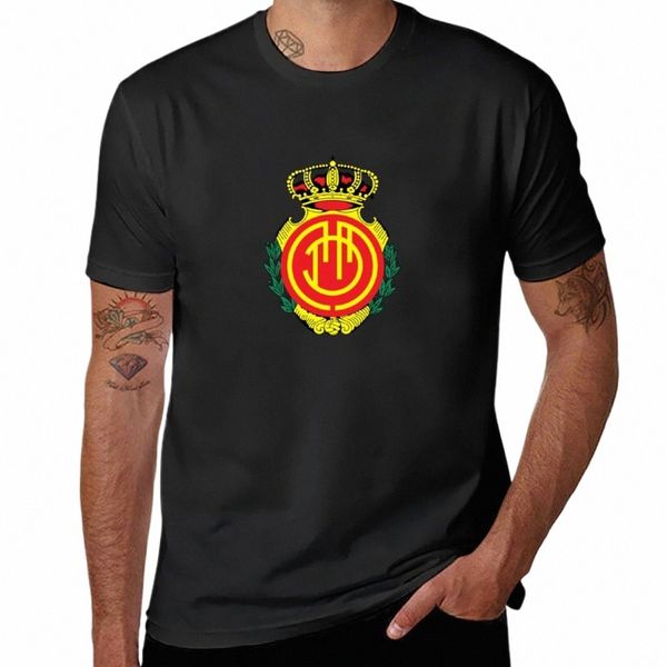 rcd Mallorca T-Shirt sports fans blacks quick-drying blanks plain white t shirts men a5gh#