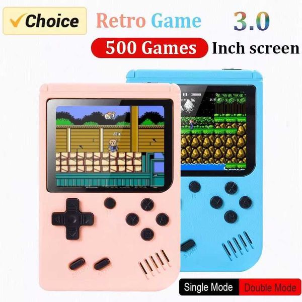 Retro Portable Mini Handheld Video Game Console 8 Bit 2.8 Inch Color LCD Kids Color Game Player Built in 400 Games Mini Gift Z241030