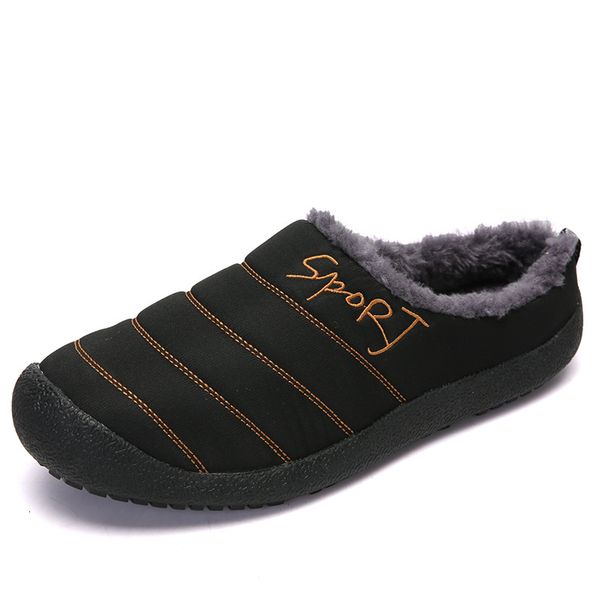 High quality Wearing lazy man&#039;s slipper with a single toe, seven colors, winter plush and warm bread shoes, lightweight couple&#039;s h
