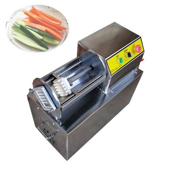 Electric potato chips cutter french fries cutting machine small carrot stick cutting machine