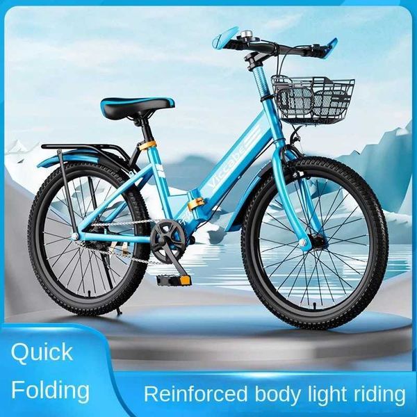 Bikes Ride-Ons New Mountain Bike For Big Children 20 Inches 8-12 Years Old Teenagers Variable Speed Primary School Girls And Boys Bicycles 2
