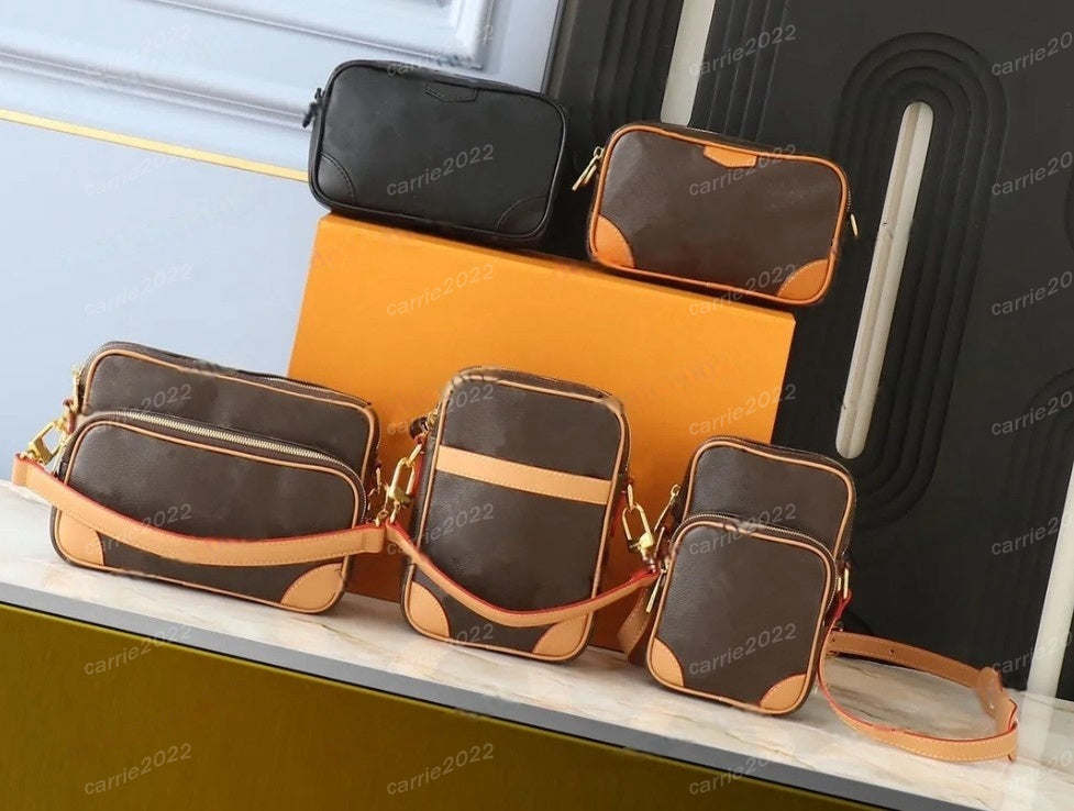 Fashion Bag Danube Cross body Men Handbag ArchiveDesigner Shoulder Bag Luxury Crossbody bag Women Tote bags Chest bag Lady Wallet 14016