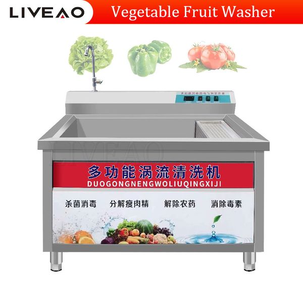 Fruit Wash Machine Vegetable Washer Vegetable Washing Equipment Herbs Washer