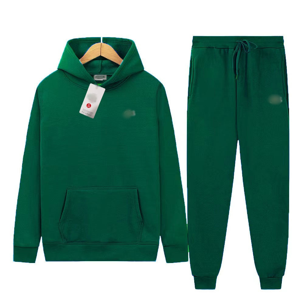 mens Crocodile embroidery tracksuits zipper jackets hoodie with Matching sport pants two piece set designer tracksuit sets running leisure sports su